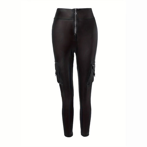 Drune | Leggings mit seitlicher Tasche und hohem Bund