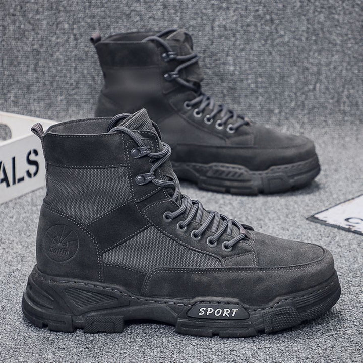 Herren Hochwertige Outdoor-Stiefel mit stabilem Sohlenprofil Drune