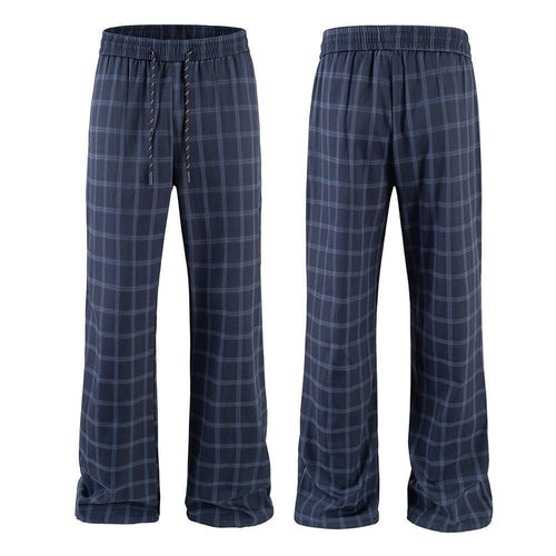 Herren Bequeme Freizeithose mit Karomuster Drune