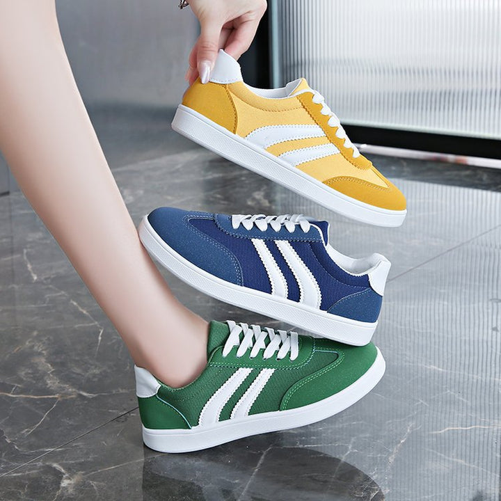 Damen Sneakers im sportlichen Design mit atmungsaktiver Oberflächenstruktur Drune