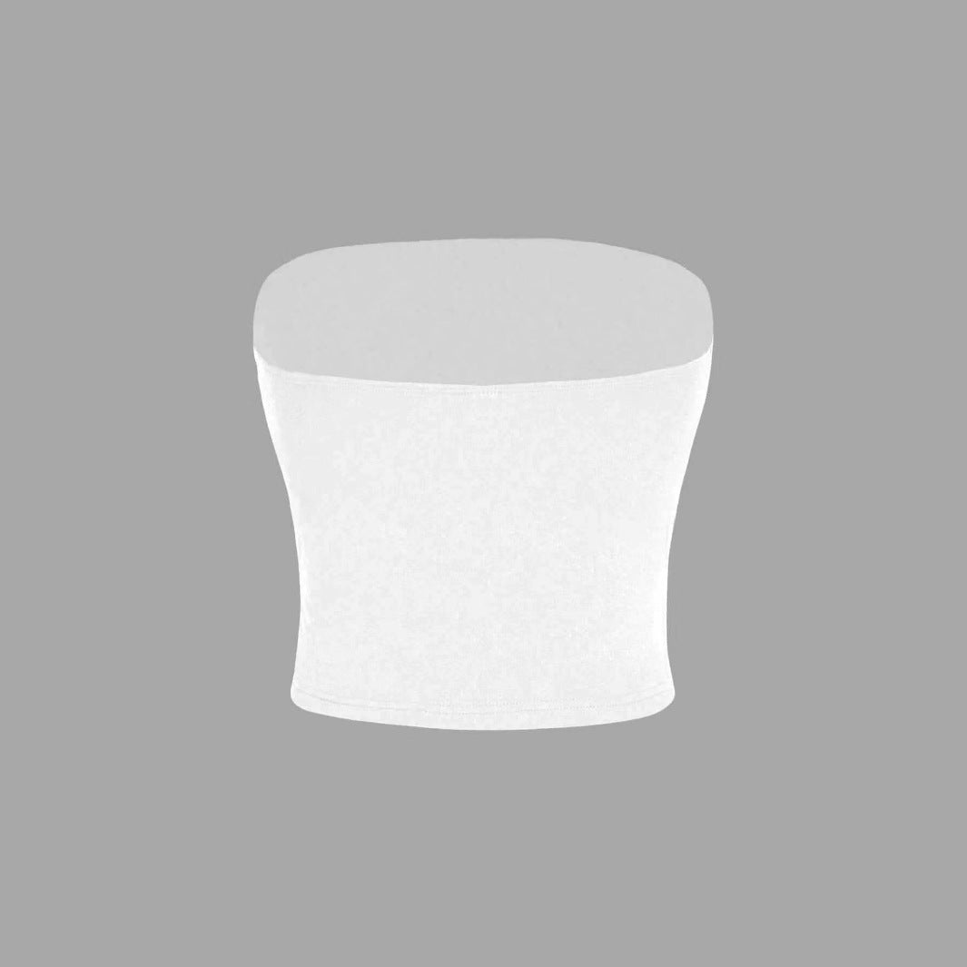 Damen Bandeau-Top mit elastischem Material und figurbetontem Schnitt Drune