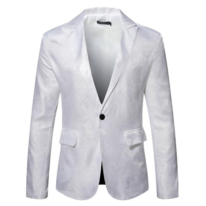 Herren festlicher Blazer mit kunstvollem Muster Drune