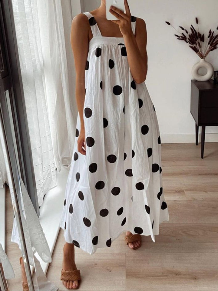 Damen Maxikleid mit floralem Muster und luftiger Passform Drune