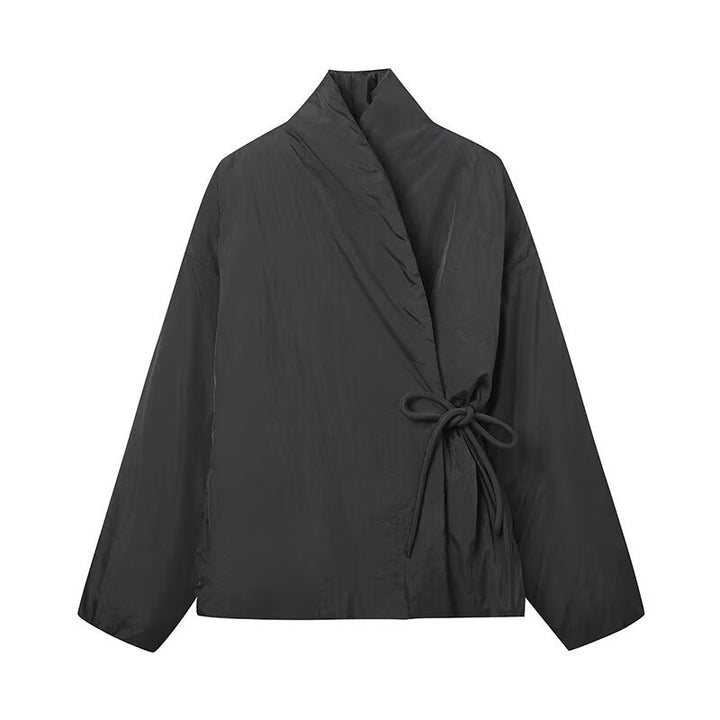 Damen Wickeljacke mit authentischem Design Drune