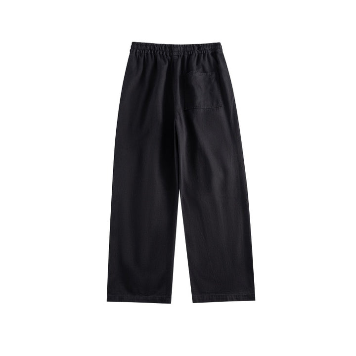 Damen Weite Culotte-Hose im Utility-Stil mit elastischem Bund, Tunnelzug und aufgesetzten Taschen Drune