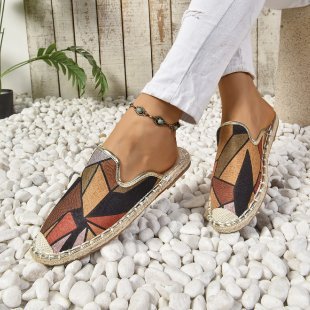 Damen Glitzernde Espadrilles mit bequemer Einlegesohle Drune