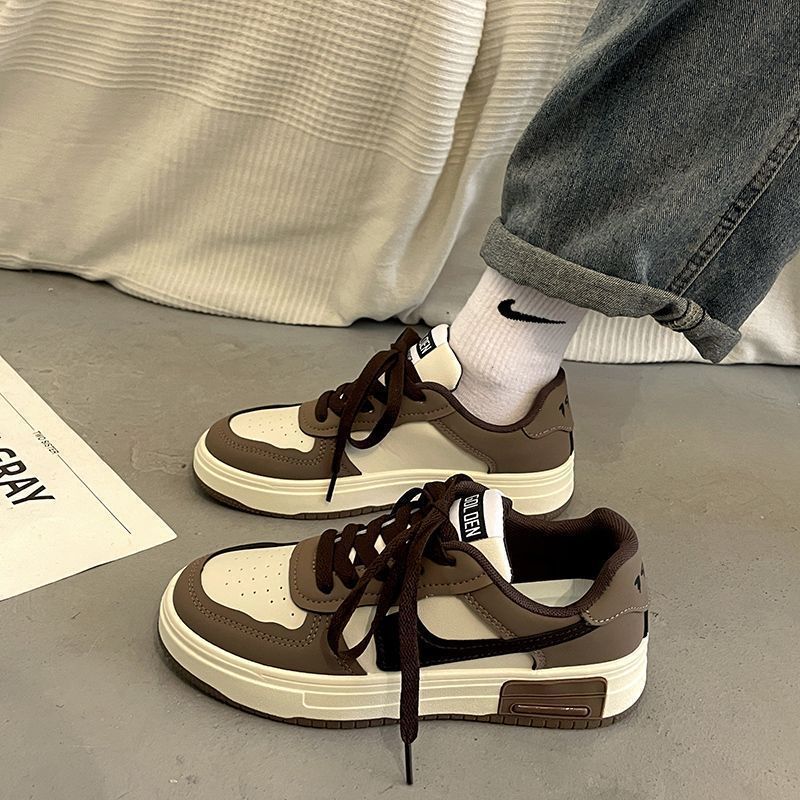 Damen Sneakers im urbanen Retro-Stil mit dicker Sohle Drune