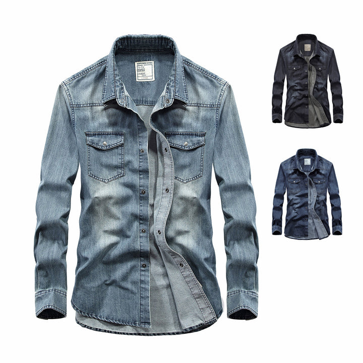 Herren Jeanshemd Drune
