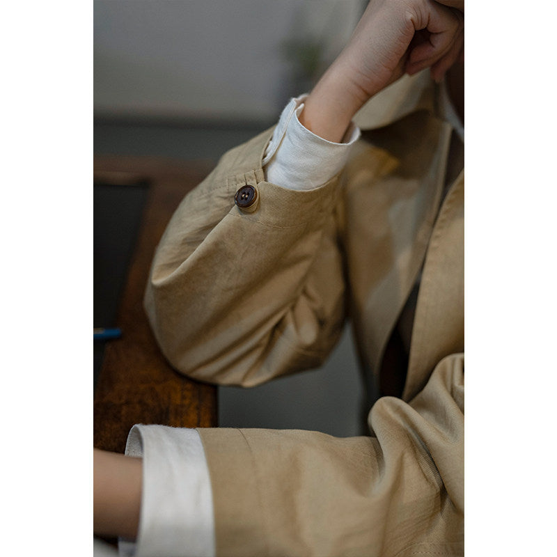 Damen Elegante Übergangsjacke mit modernen Akzenten Drune