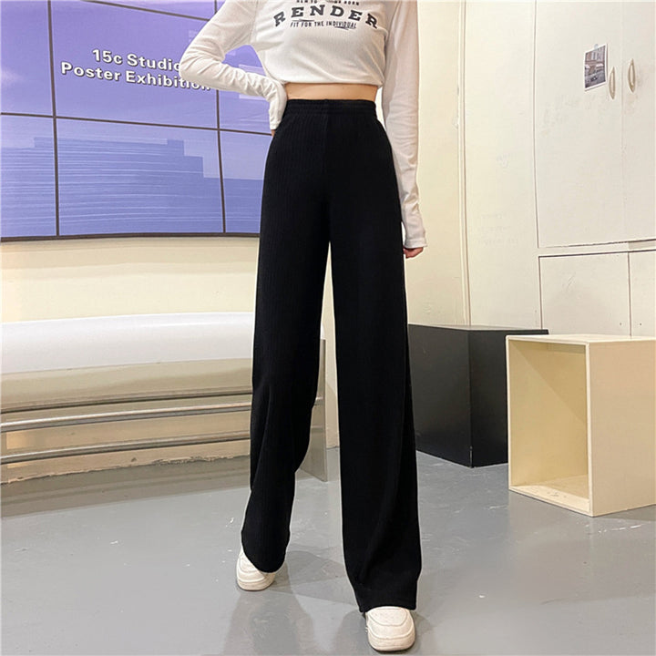 Damen Elegante weit geschnittene Palazzohose Drune