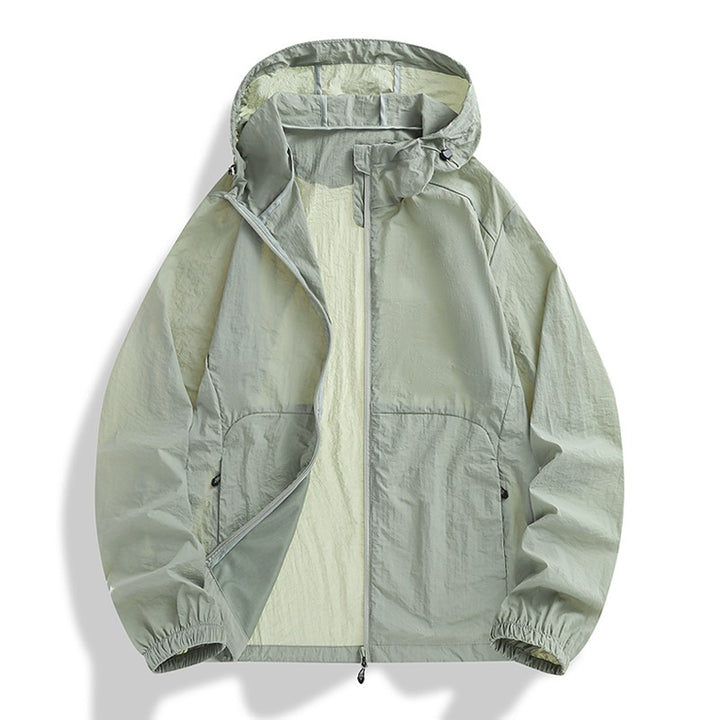 Herren Leichte Outdoorjacke mit verstellbarer Kapuze Drune