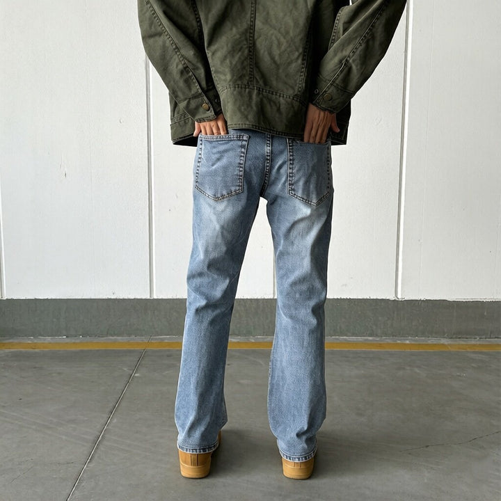 Herren Klassische Jeanshose Drune