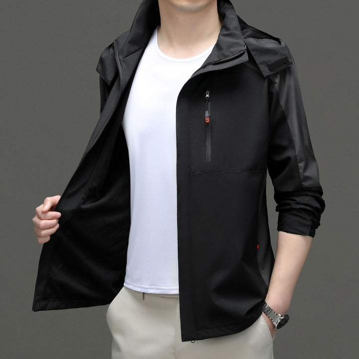 Herren Funktionsjacke mit atmungsaktiver Membran und praktischem Design Drune