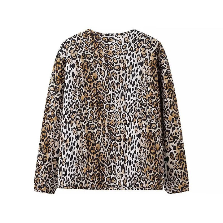 Damen urbane Gemusterte Jacke mit praktischem Bindegürtel Drune