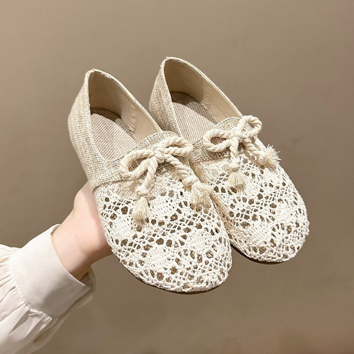 Damen Ballerinas mit raffinierter Häkelspitze und hochwertigem Obermaterial Drune