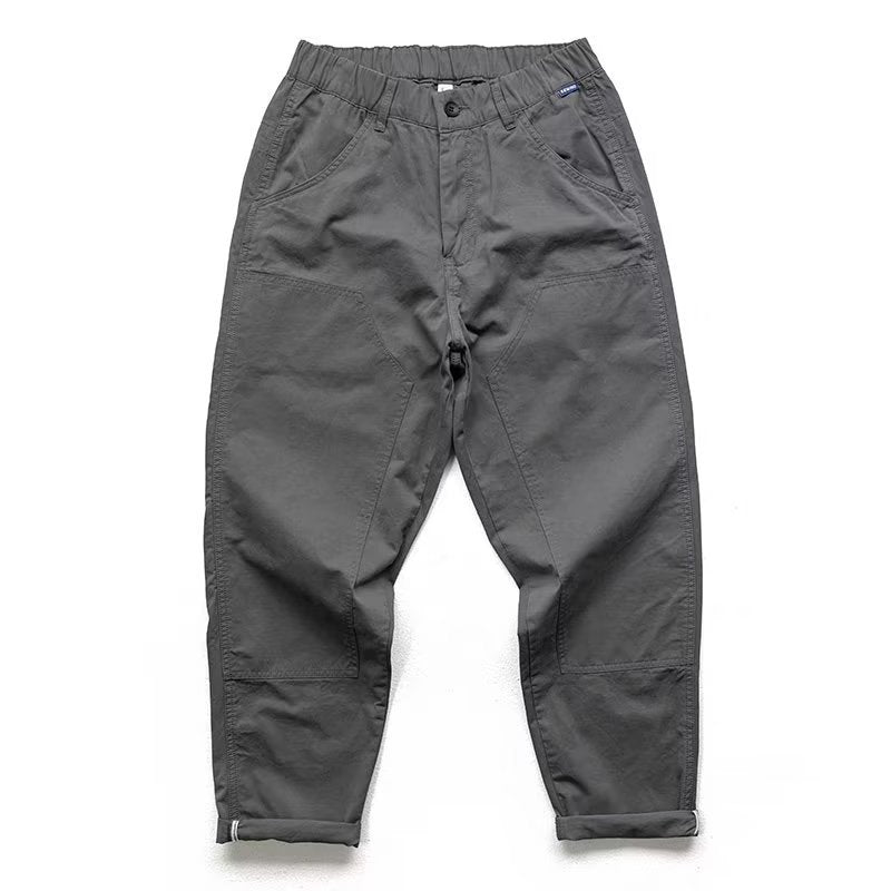 Herren Bequeme Cargohose mit Gummibund und praktischen Taschen Drune
