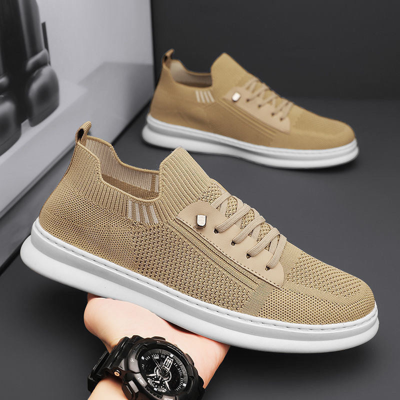 Damen Bequeme Strick-Sneaker mit atmungsaktiver Oberfläche Drune