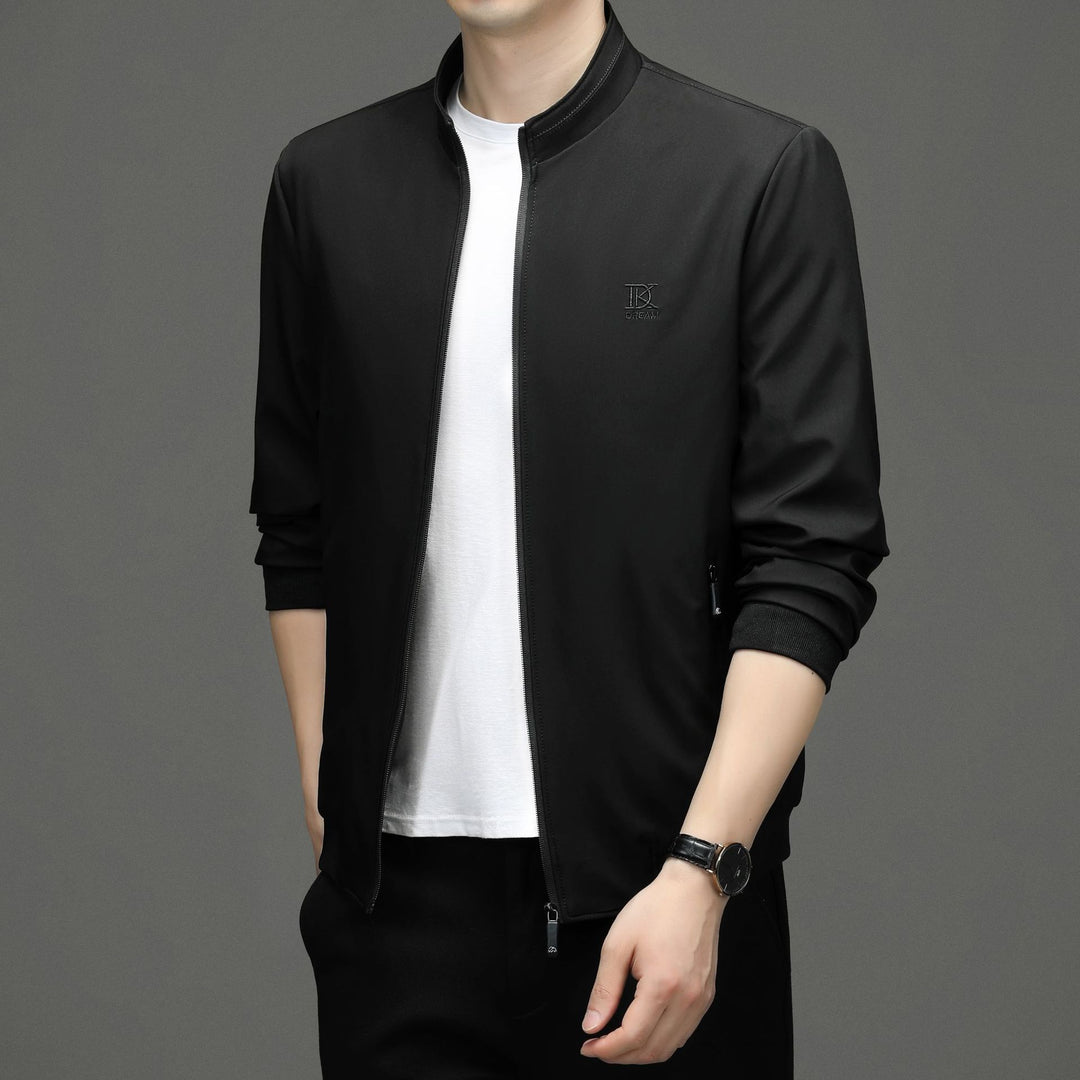 Herren leichte Blousonjacke mit modernen Details und schmalem Schnitt Drune