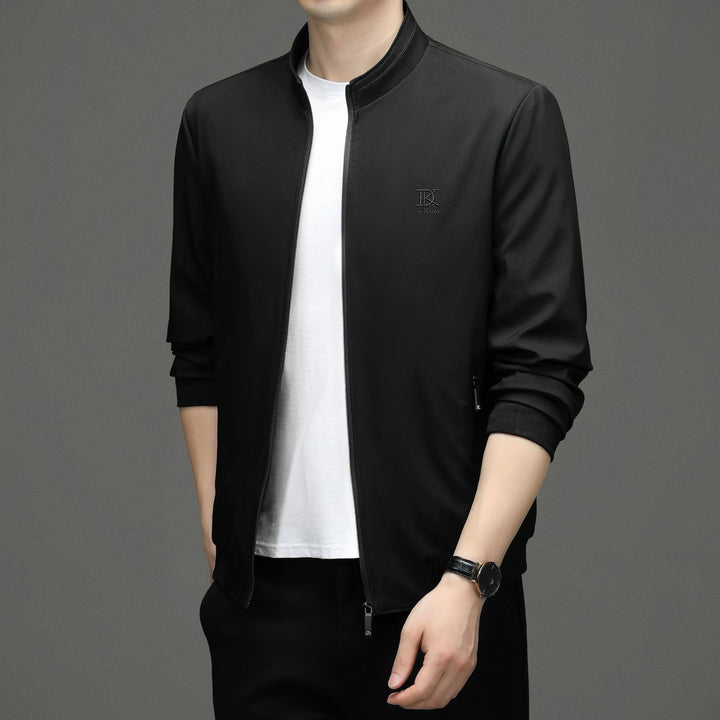 Herren leichte Blousonjacke mit modernen Details und schmalem Schnitt Drune