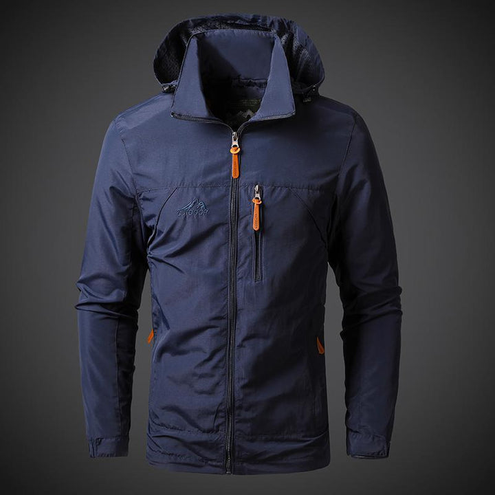 Herren leichte temperaturregulierende Jacke Drune