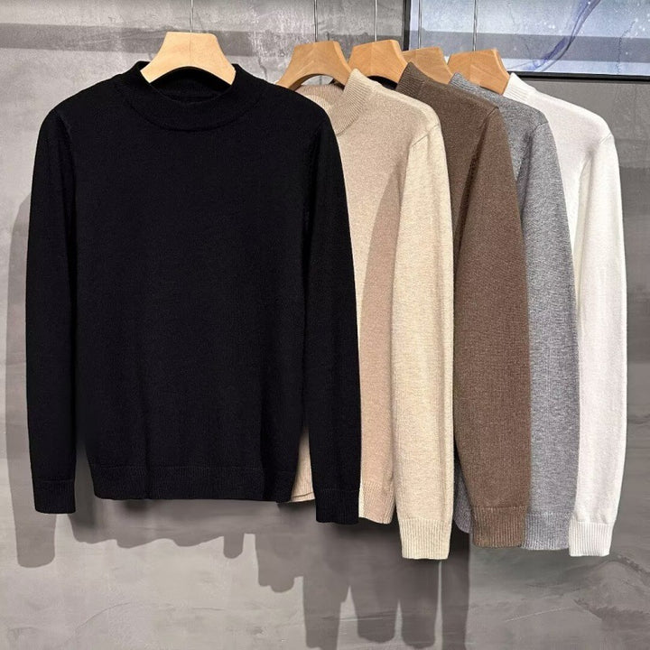Herren Eleganter Rollkragenpullover Drune