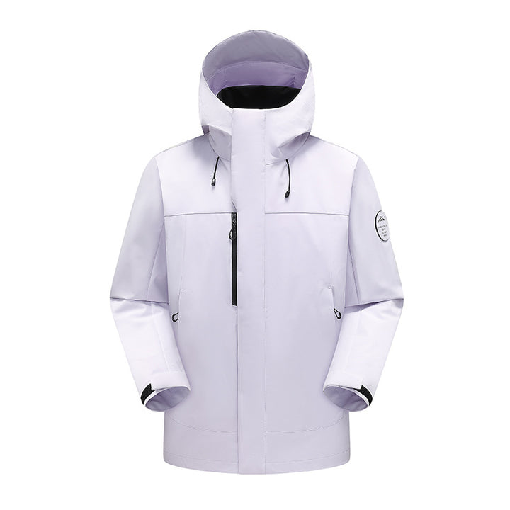 Unisex Wetterschutz-Parka mit verschweißten Nähten und verstellbarer Kapuze Drune