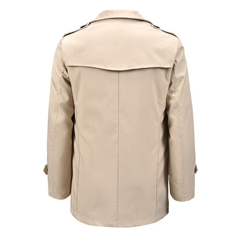 Herren Modische Trenchcoat Drune
