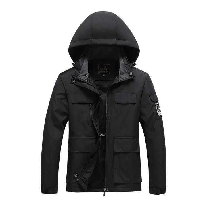 Herren robuster Outdoor-Fieldparka Drune