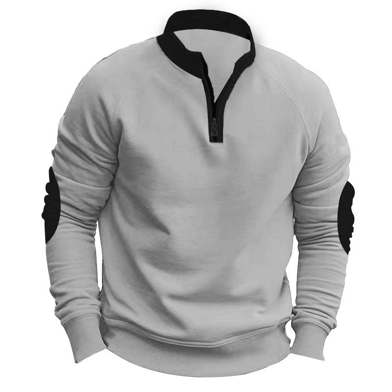 Herren Sportpullover mit Stehkragen Drune