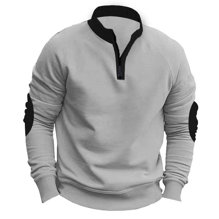 Herren Sportpullover mit Stehkragen Drune