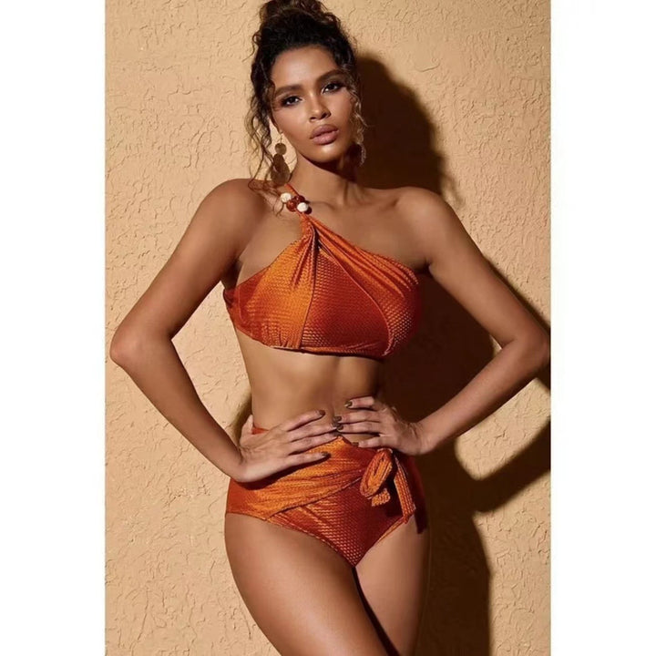 Damen Bikini-Set mit dekorativem Wickelrock Drune