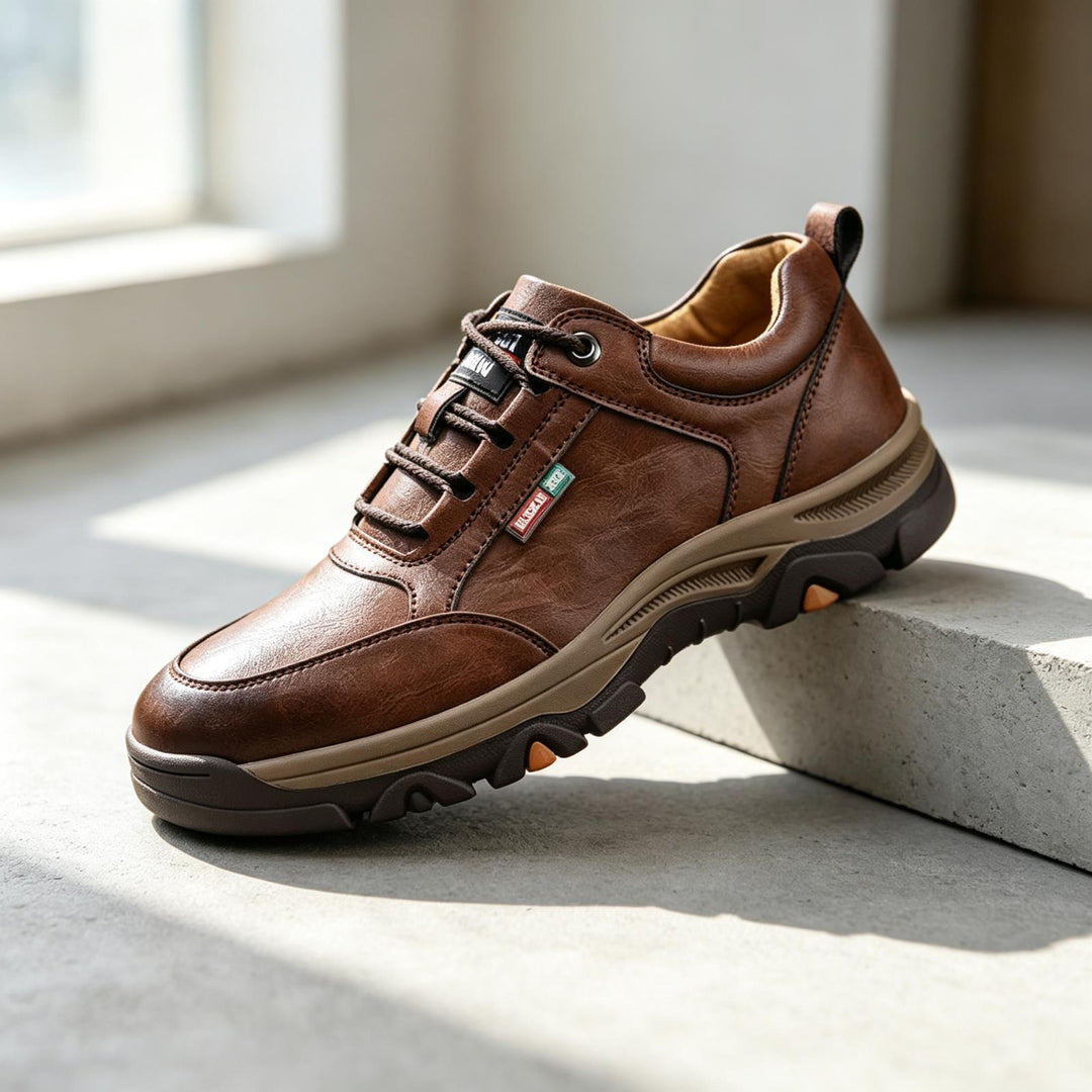 Herren Bequeme und Stylische Leder Sneakers Drune