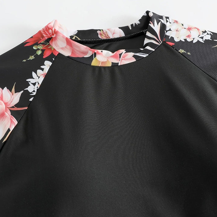 Damen Rashguard und Badeshorts Set Drune