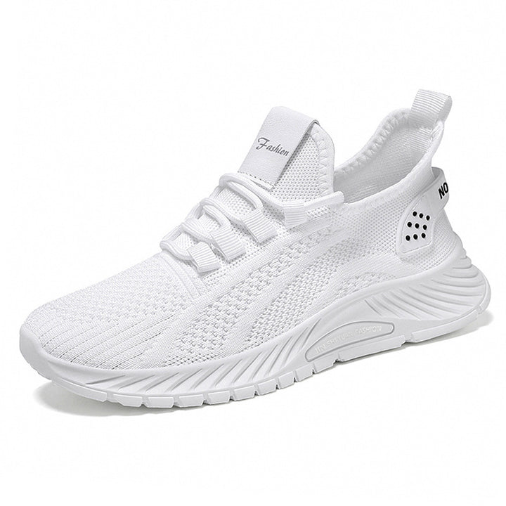 Damen nan nahtloser Flyknit-Comfort-Laufschuh mit elastischem Sockeneinstieg und reaktiver Leichtlaufsohle Drune