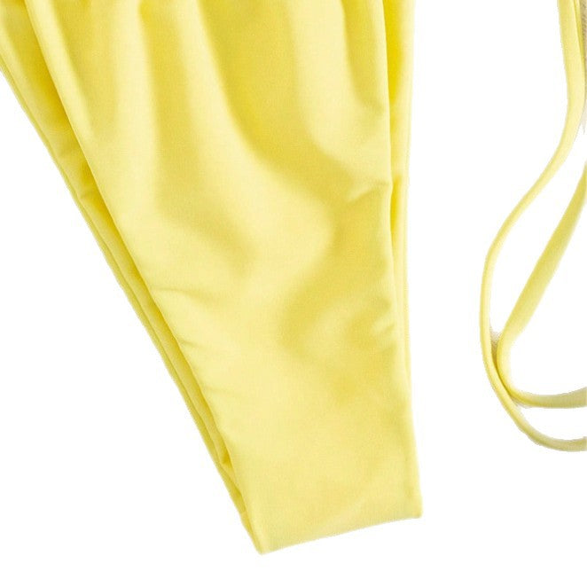 Damen Triangel-Bikini mit bunten Schmuckakzenten Drune