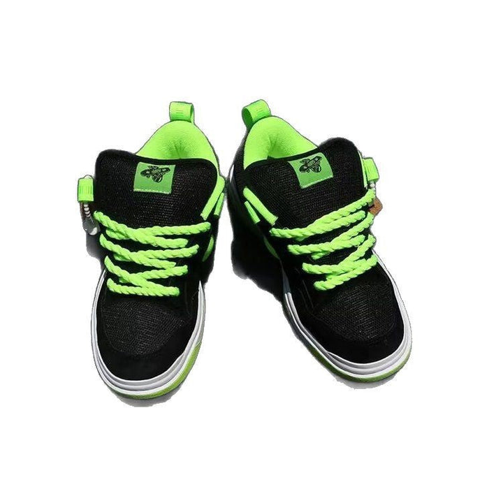 Damen urbane Sneaker mit innovativer Schnürung und extra dämpfender Sohle Drune