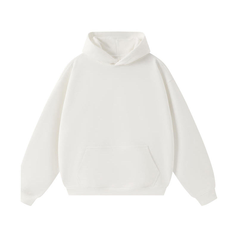 Unisex Oversize-Kapuzenpullover mit Kängurutasche und Raglanärmeln Drune