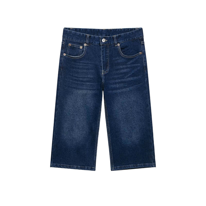 Damen Weite Cropped-Denim-Culotte im 5-Pocket-Design Drune
