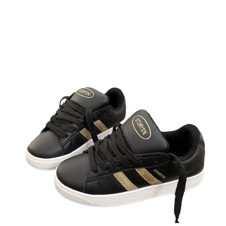 Damen Modische Sneakers mit stylischen Akzenten und rutschfester Sohle Drune