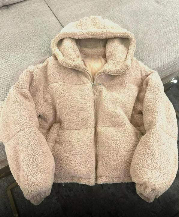 Damen Cozy Sherpa Kapuzenjacke Drune