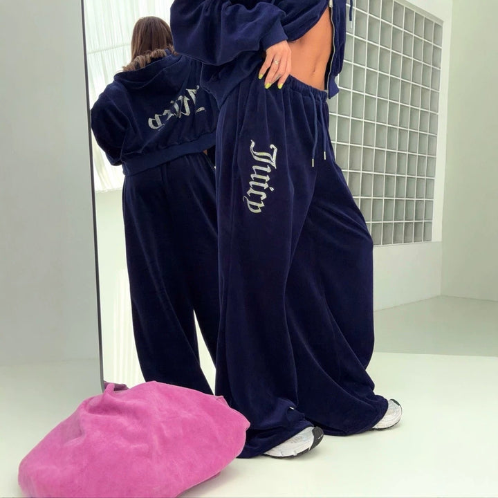 Damen Sweatblazer und Oversize-Jogginghose Drune