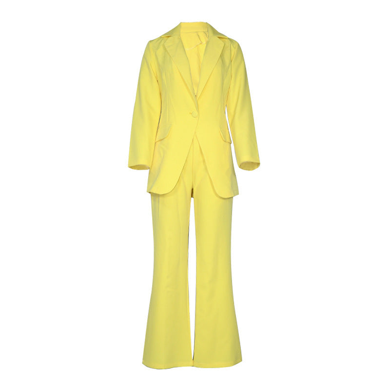 Damen Anzug im Oversize-Stil mit schickem Schnitt Drune