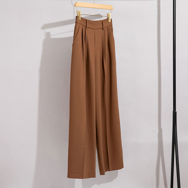 Damen Longline-Blazer mit verdeckter Knopfleiste und schmaler Silhouette Drune