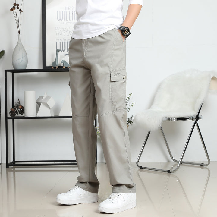 Herren Modische Cargo-Hose mit praktischen Taschen Drune