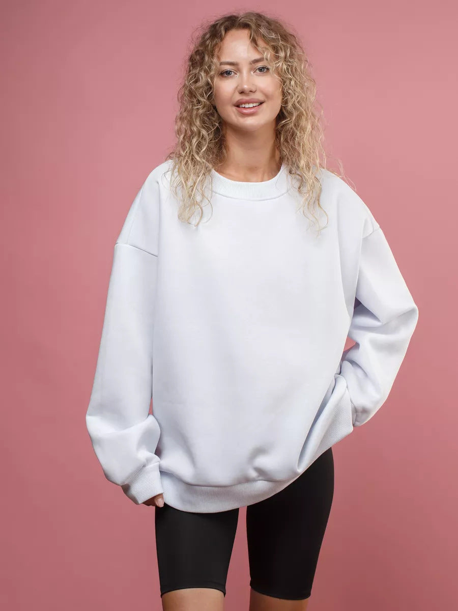 Damen oversized Komfort-Sweatshirt Drune