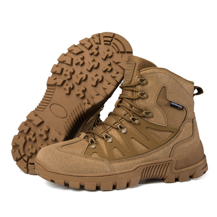 Damen robuste Wanderstiefel mit griffiger Profilsohle Drune