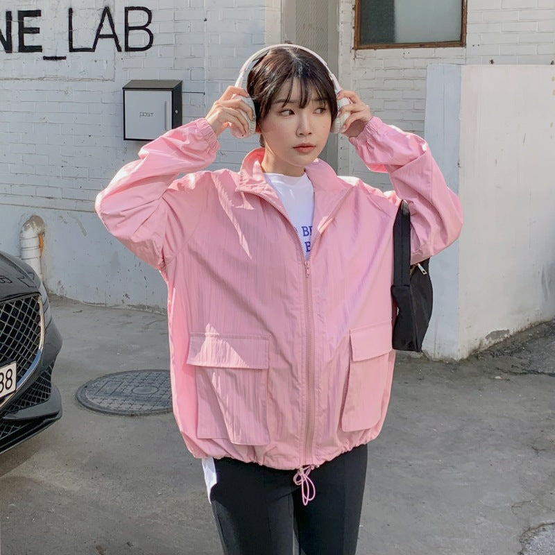 Damen Übergangsjacke mit voluminösen Ärmeln und praktischen Taschen Drune