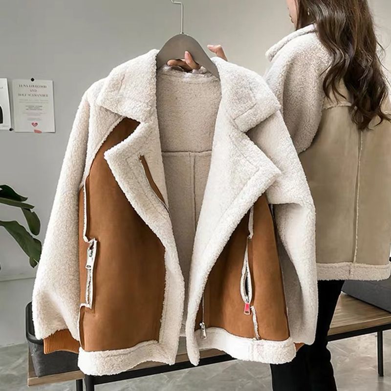 Drune | Overgrößed Plüschjacke