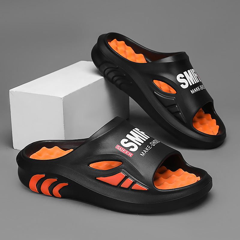 Herren Wellness-Badesandalen mit ergonomischem Design und Massagefunktion Drune