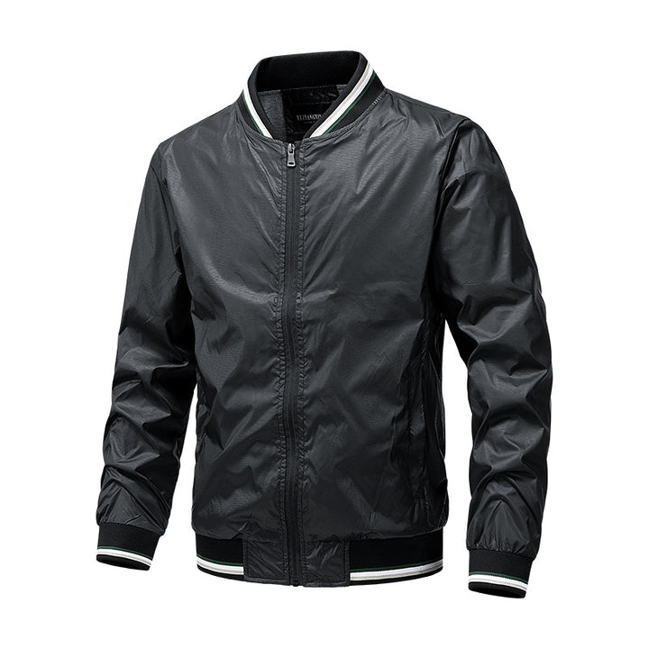 Herren Sportliche Bomberjacke mit zwei Seitentaschen Drune